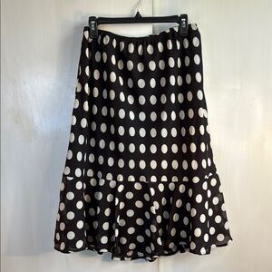 Amanda Lane Polka Dot Skirt